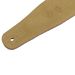 Levy's Simply Suede Leather w Suede Backing 2 1/2" - Tan Guitar Strap - Fair Deal Music