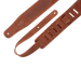 Levy's Celitc Embossed Suede Leather 2 1/2" - Brown Guitar Strap - Fair Deal Music