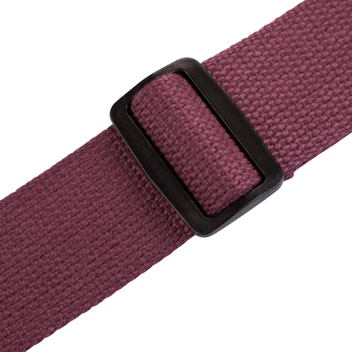 Levy's Signature Cotton w Suede Ends - Burgundy Guitar Strap - Fair Deal Music