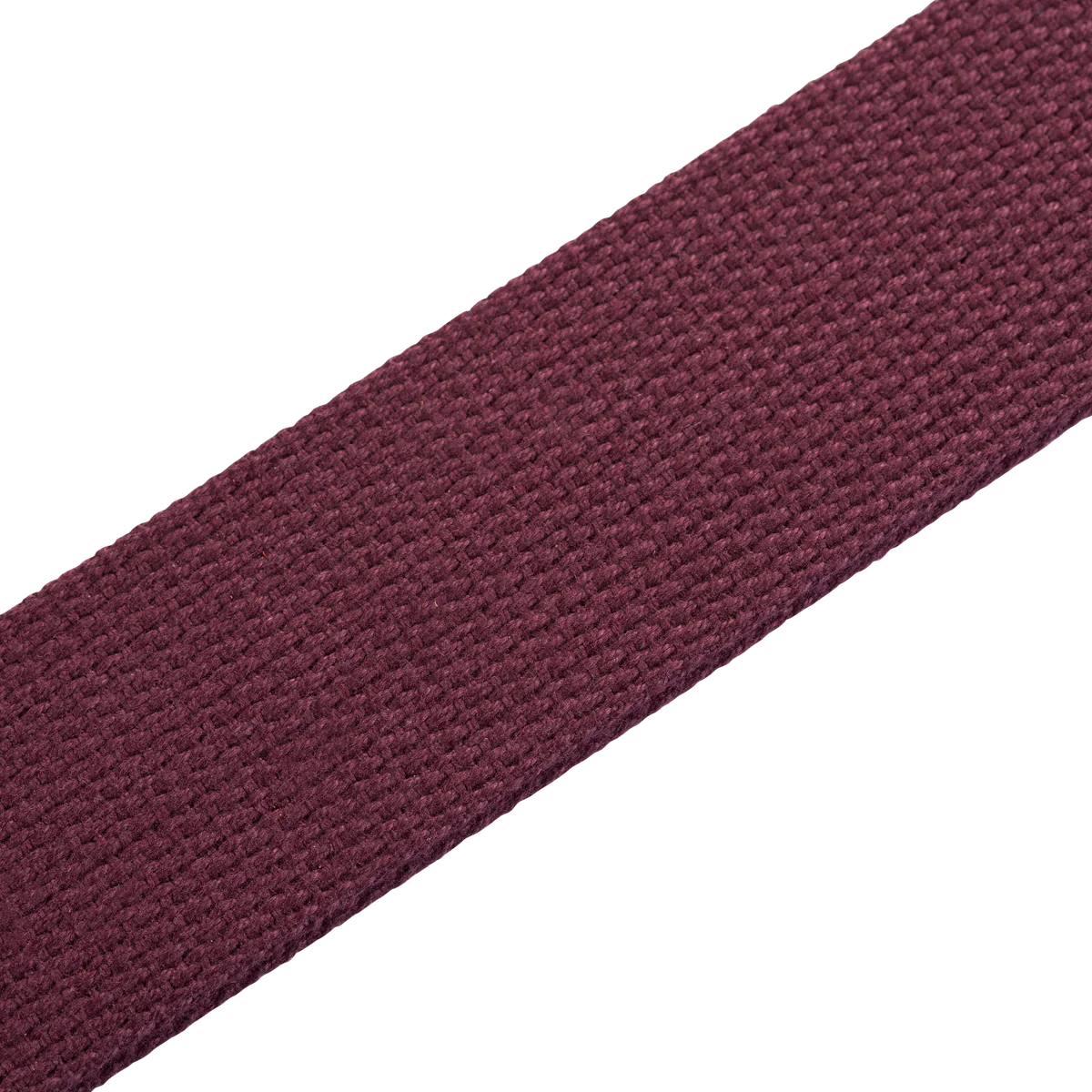 Levy's Signature Cotton w Suede Ends - Burgundy Guitar Strap - Fair Deal Music