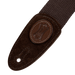 Levy's Signature Cotton w Suede Ends - Brown Guitar Strap - Fair Deal Music