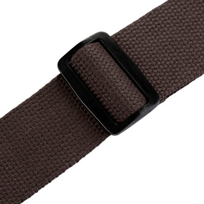 Levy's Signature Cotton w Suede Ends - Brown Guitar Strap - Fair Deal Music