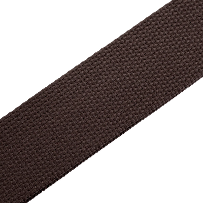 Levy's Signature Cotton w Suede Ends - Brown Guitar Strap - Fair Deal Music
