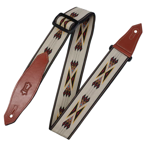 Levy's Tribal Rhythms Polypropylene - Arrow Guitar Strap - Fair Deal Music