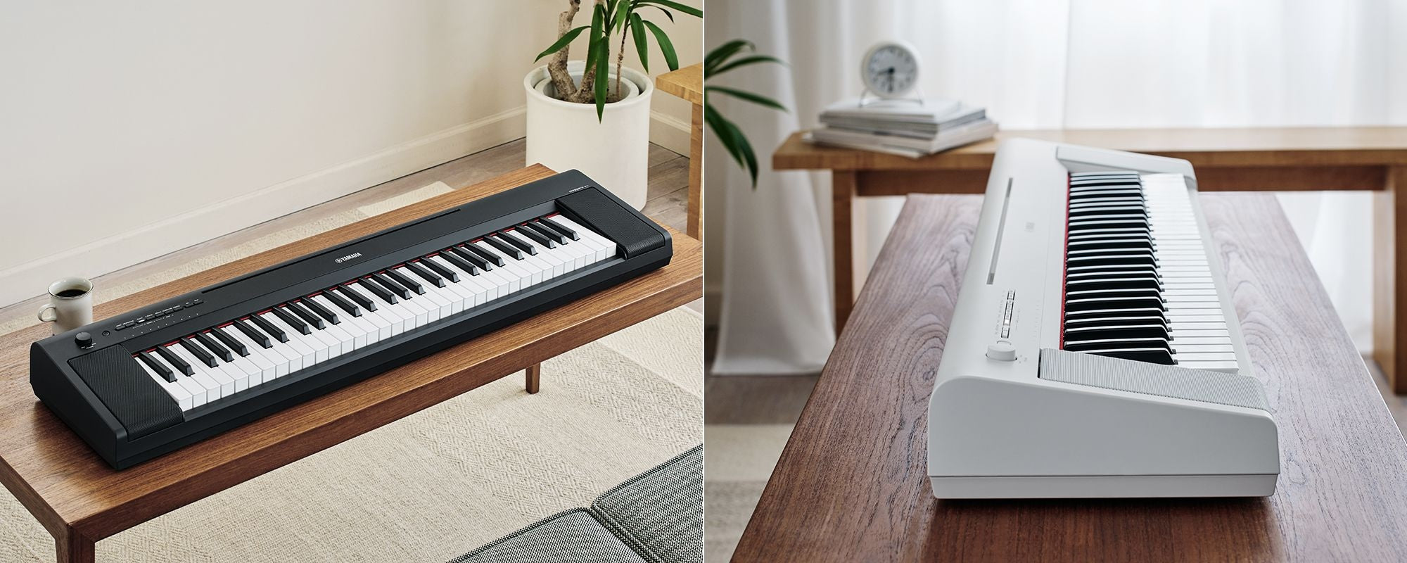 Yamaha NP-15WH Piaggero Portable Piano White (Display Model) - Fair Deal Music