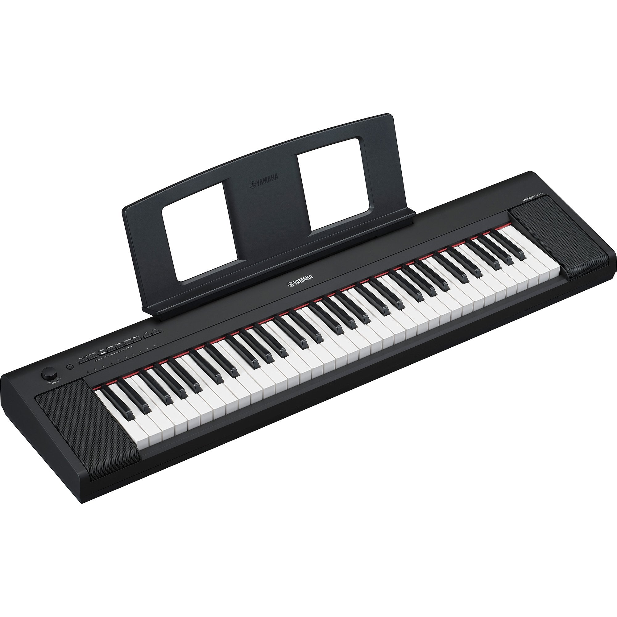 Yamaha NP-15B Piaggero Portable Piano Black Bundle - Fair Deal Music