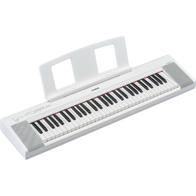 Yamaha NP-15WH Piaggero Portable Piano White (Display Model) - Fair Deal Music