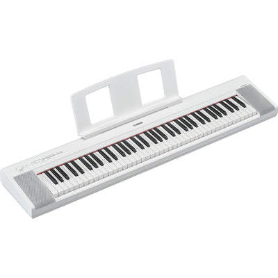 Yamaha NP-35WH Piaggero Portable Piano - White - Fair Deal Music