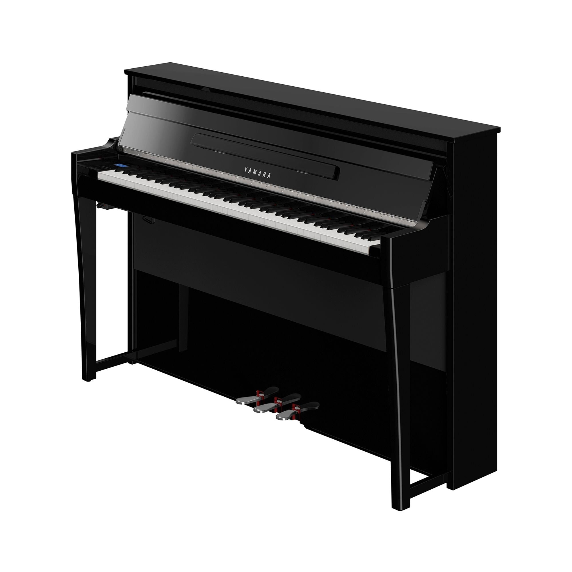 Yamaha NU1XA AvantGrand Hybrid Digital Upright Piano Polished Ebony - Fair Deal Music