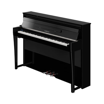 Yamaha NU1XA AvantGrand Hybrid Digital Upright Piano Polished Ebony - Fair Deal Music