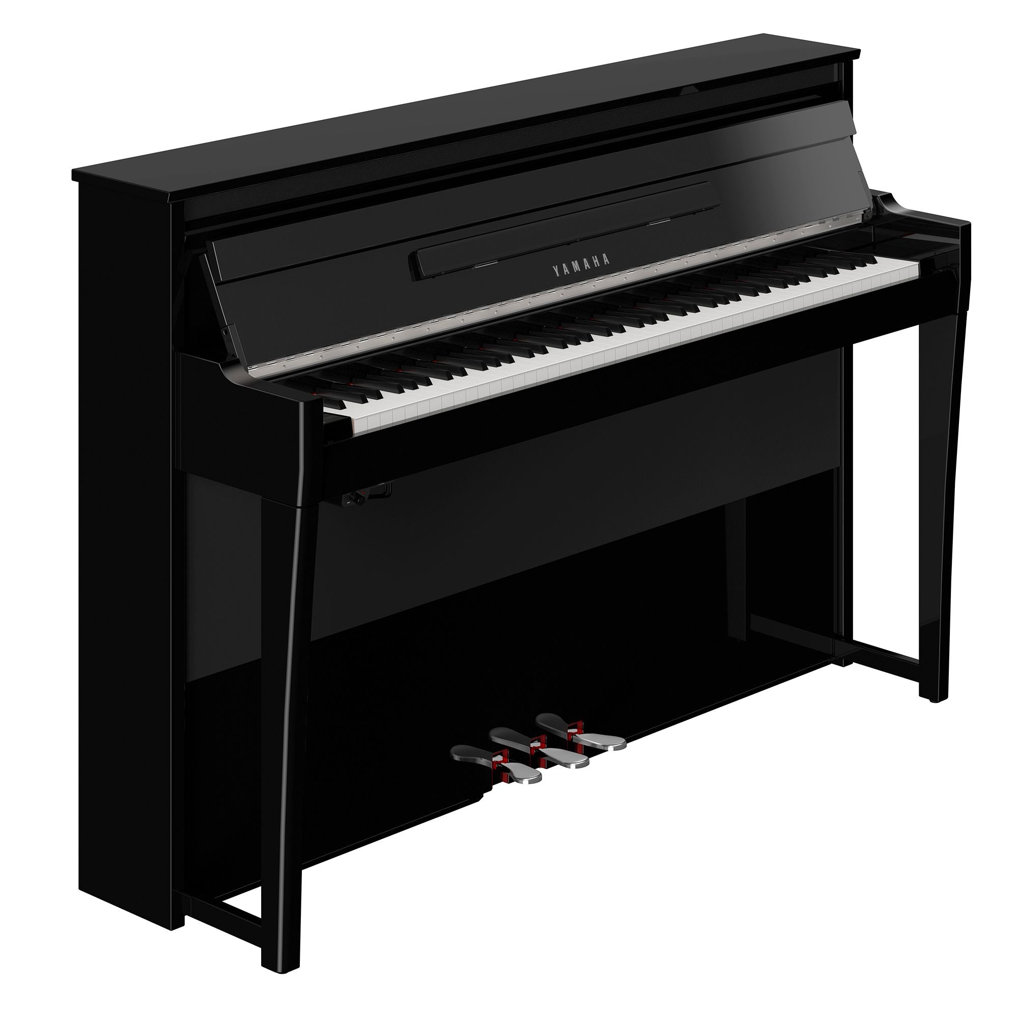 Yamaha NU1XA AvantGrand Hybrid Digital Upright Piano Polished Ebony - Fair Deal Music