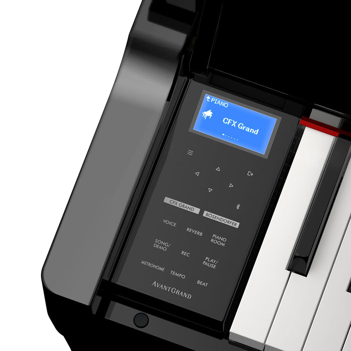 Yamaha NU1XA AvantGrand Hybrid Digital Upright Piano Polished Ebony - Pre Order for January 2026 - Fair Deal Music
