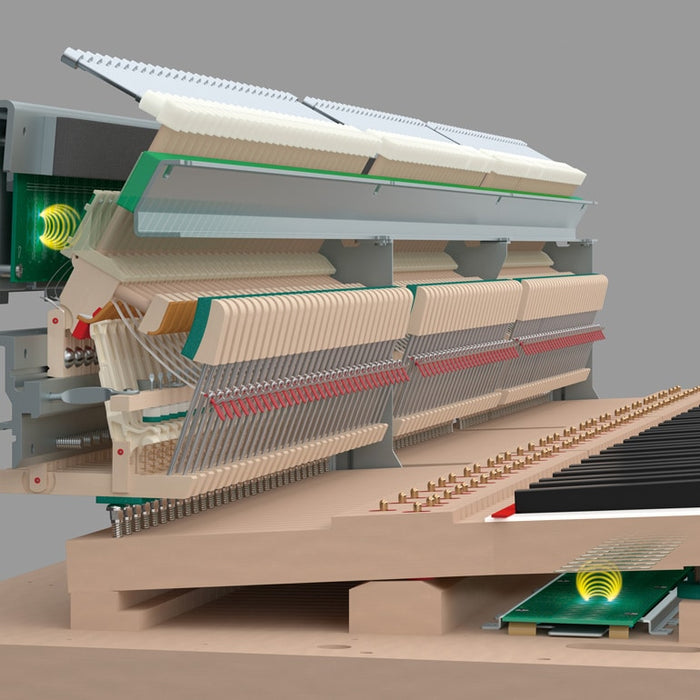 Yamaha NU1XA AvantGrand Hybrid Digital Upright Piano Polished Ebony - Pre Order for January 2026 - Fair Deal Music