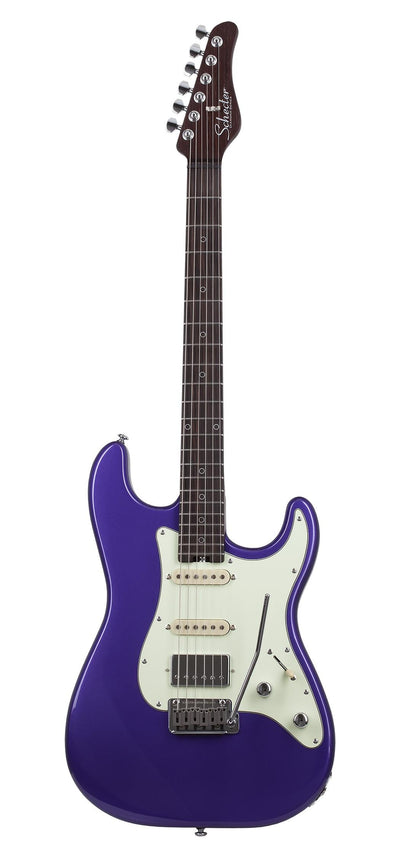 Schecter Nick Johnston Traditional 10th Anniversary HSS, Atomic Violet B-Stock - Fair Deal Music
