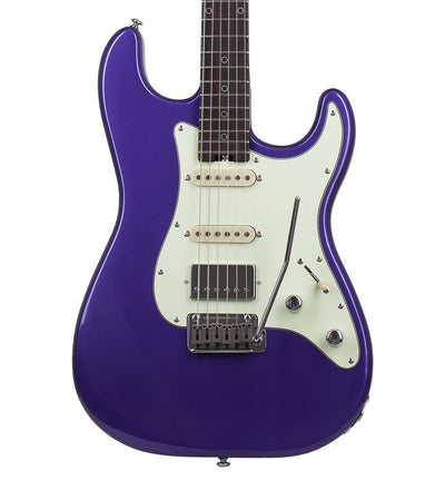 Schecter Nick Johnston Traditional 10th Anniversary HSS, Atomic Violet B-Stock - Fair Deal Music