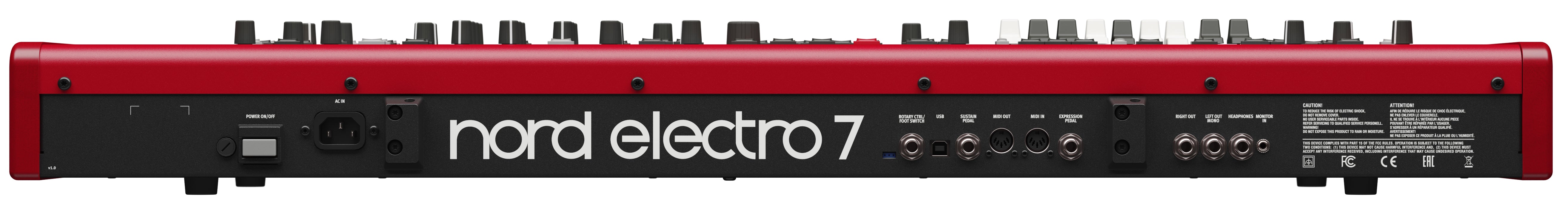 Nord ELECTRO 7 73-key Semi Weighted Keyboard (Opened Box) - Fair Deal Music