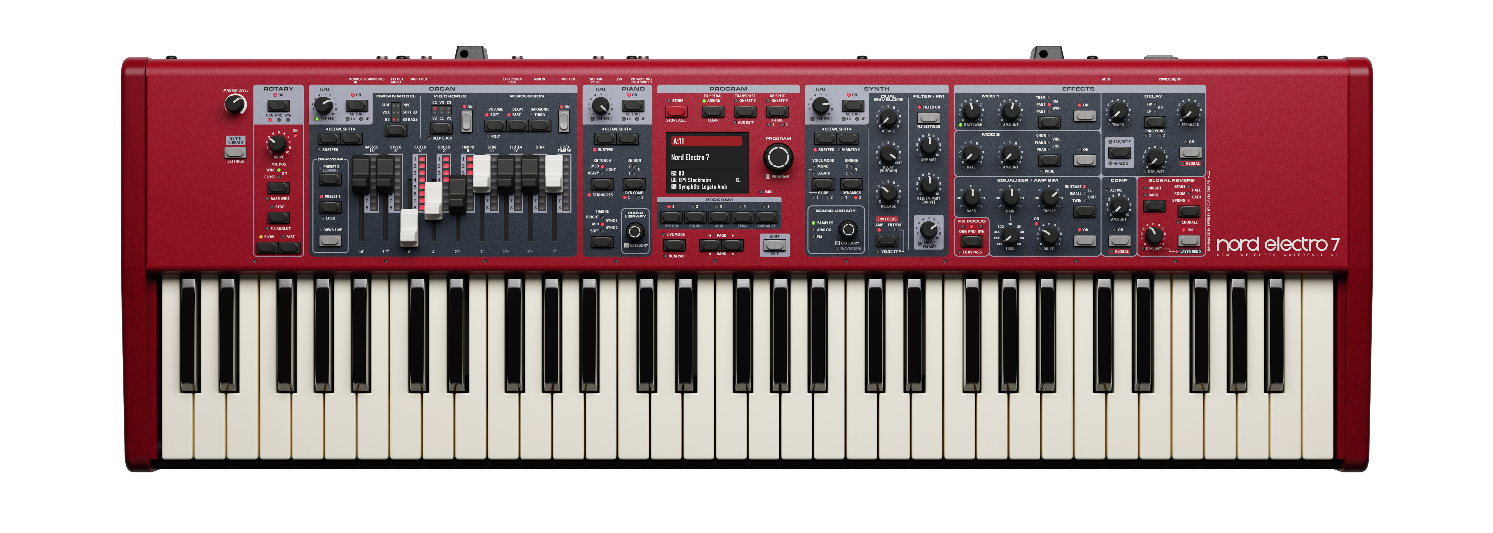 Nord ELECTRO 7 61-key Semi Weighted Keyboard - Fair Deal Music