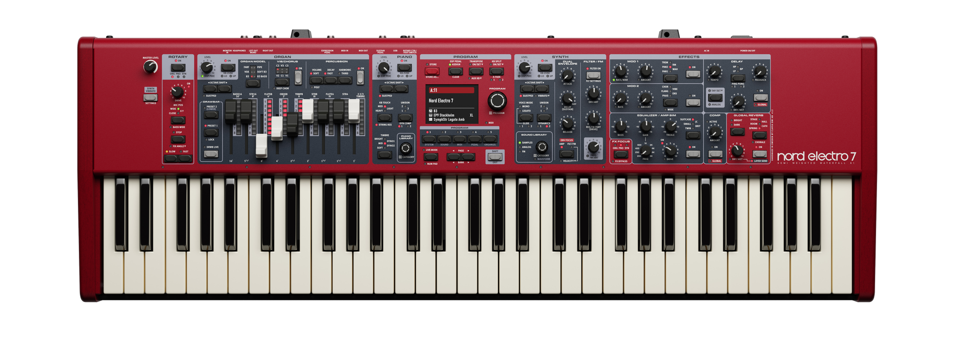 Nord ELECTRO 7 61-key Semi Weighted Keyboard - Fair Deal Music