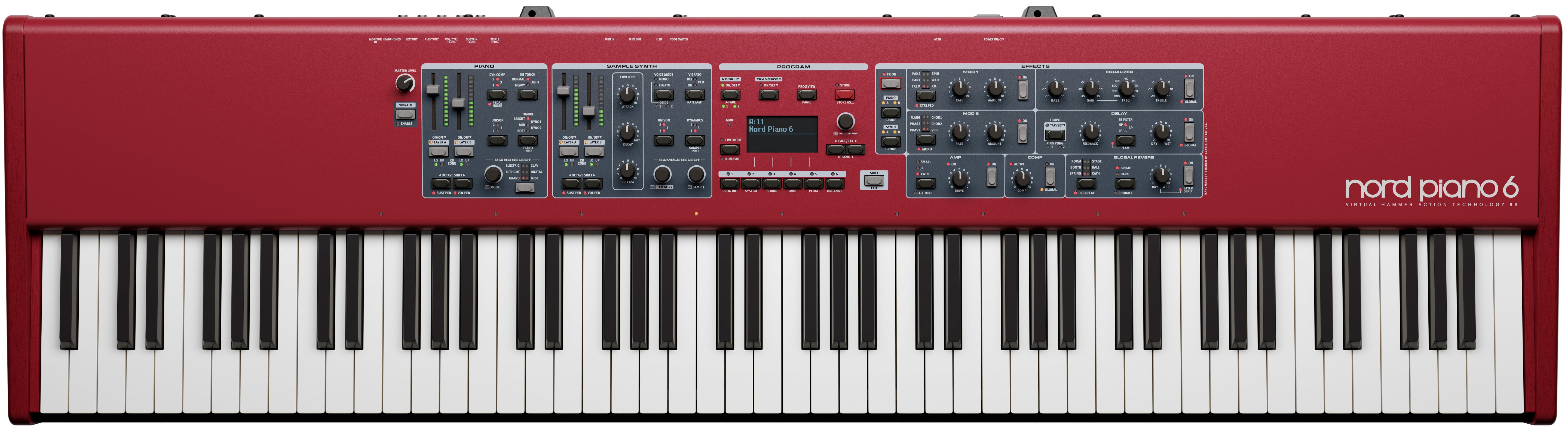Nord PIANO 6 with 88-note Hammer Action Keyboard (Display Model) - Fair Deal Music