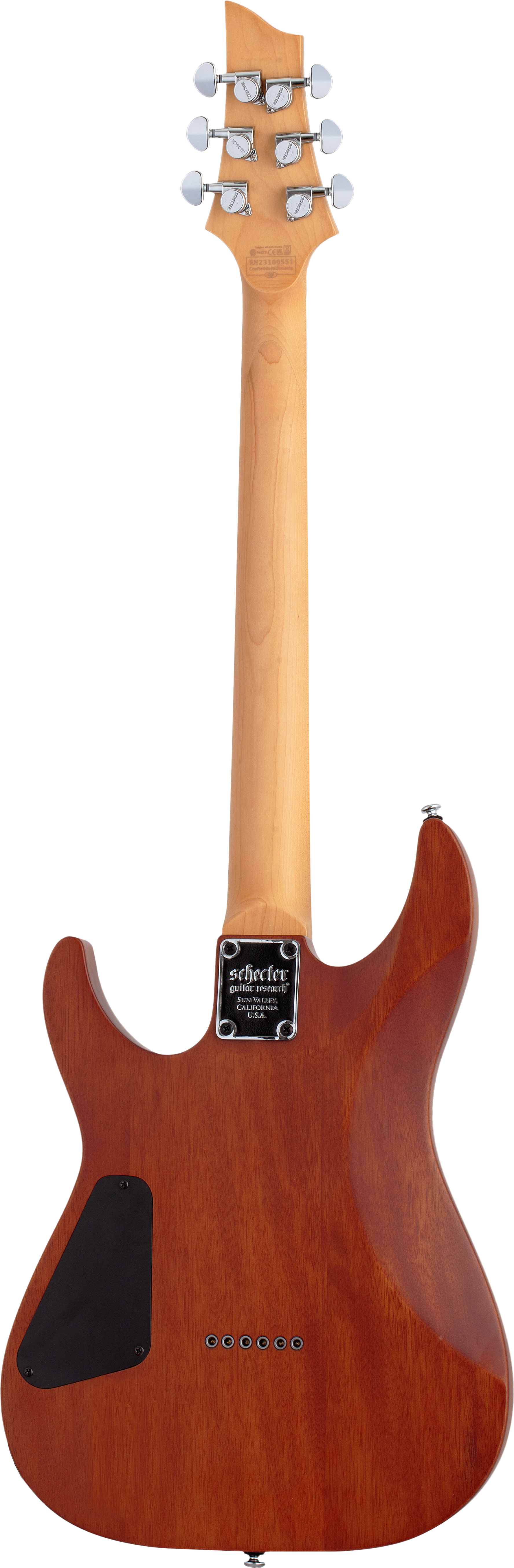 Schecter Omen Extreme-II, Natural Gold Burst - Fair Deal Music