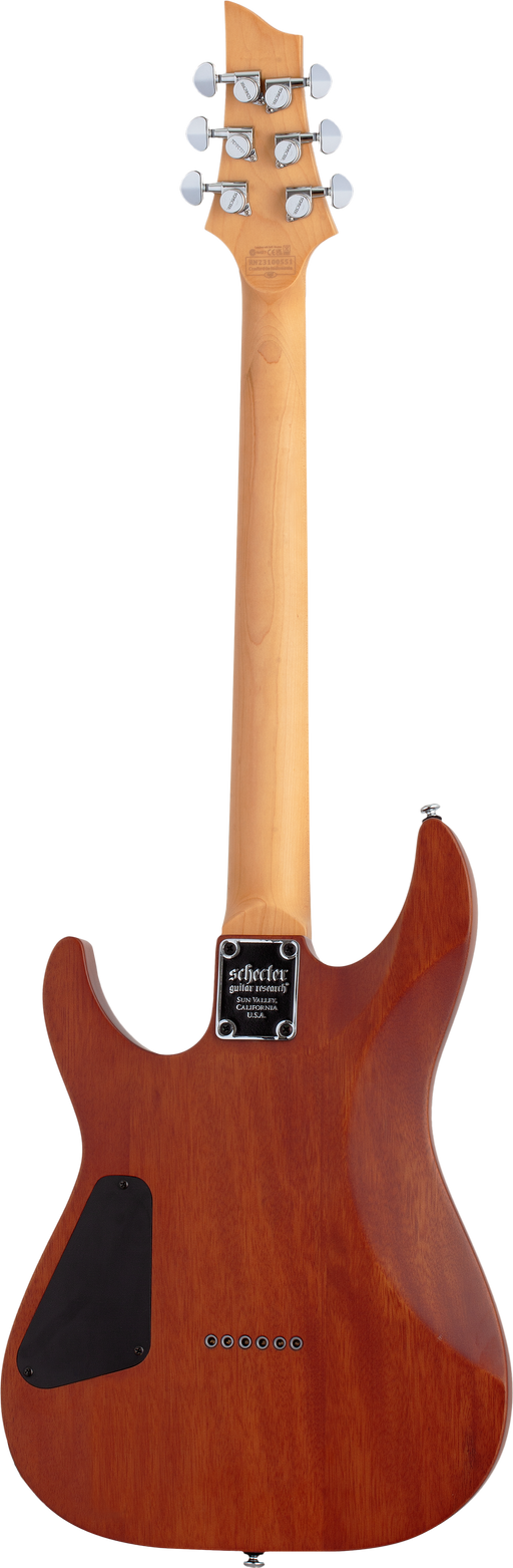 Schecter Omen Extreme-II, Natural Gold Burst - Fair Deal Music