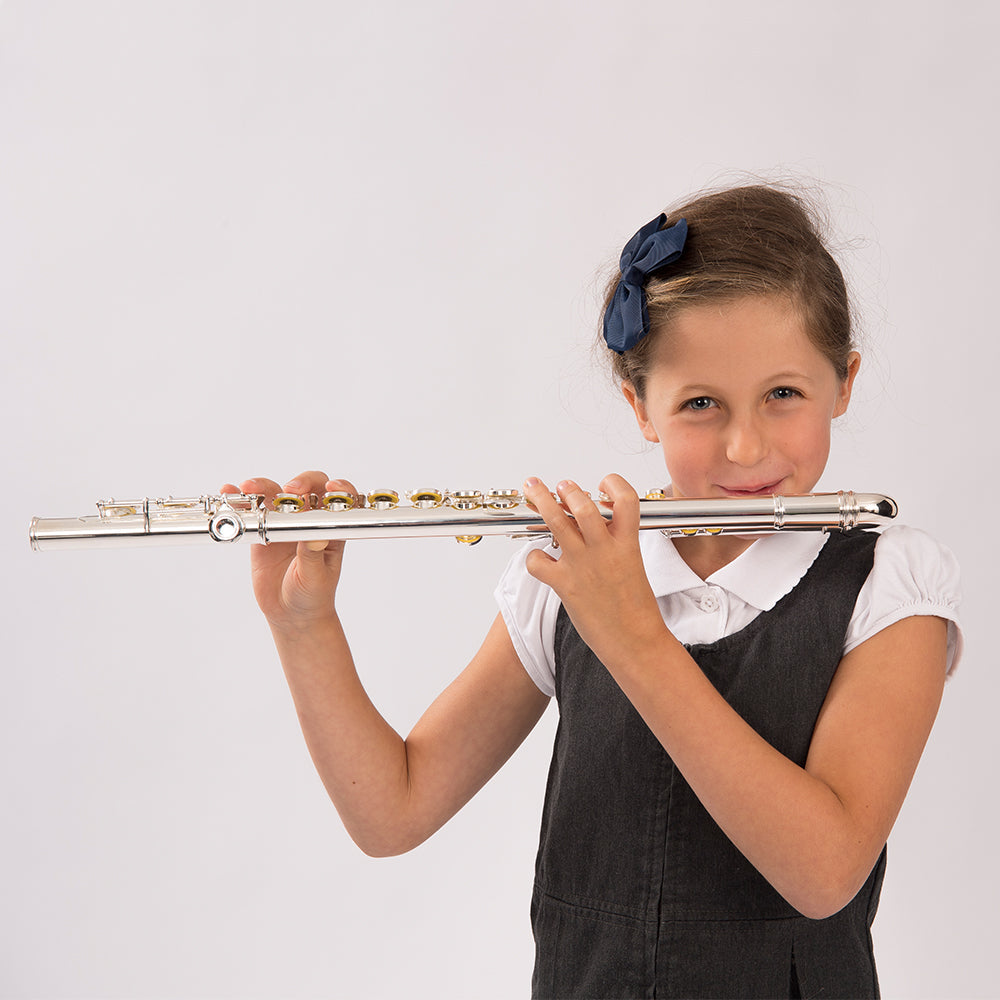 Odyssey OFL100C Debut Curved & Straight Head 'C' Flute Outfit (Display Model) - Fair Deal Music