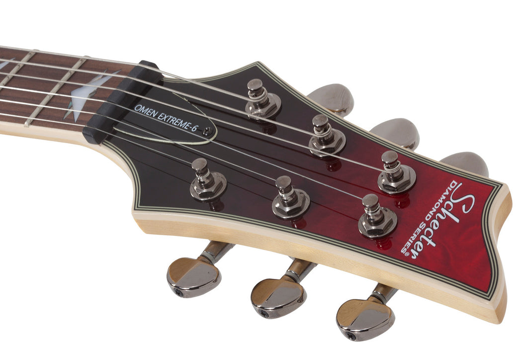Schecter Omen Extreme-6 Blood Burst - Fair Deal Music