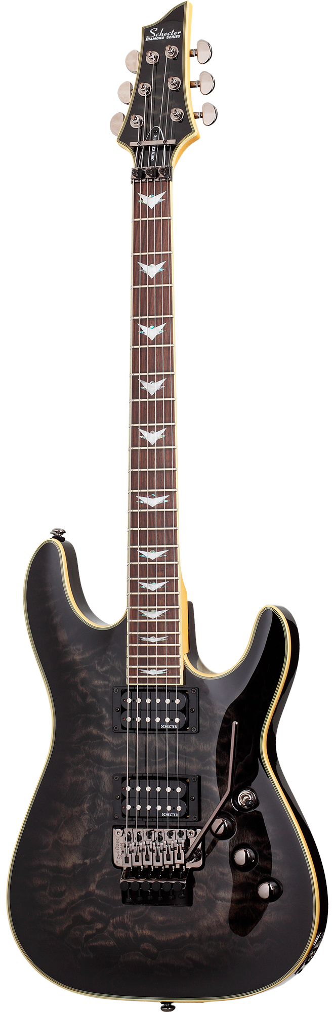 Schecter Omen Extreme-6 FR, See-Thru Black B-Stock — Fair Deal Music