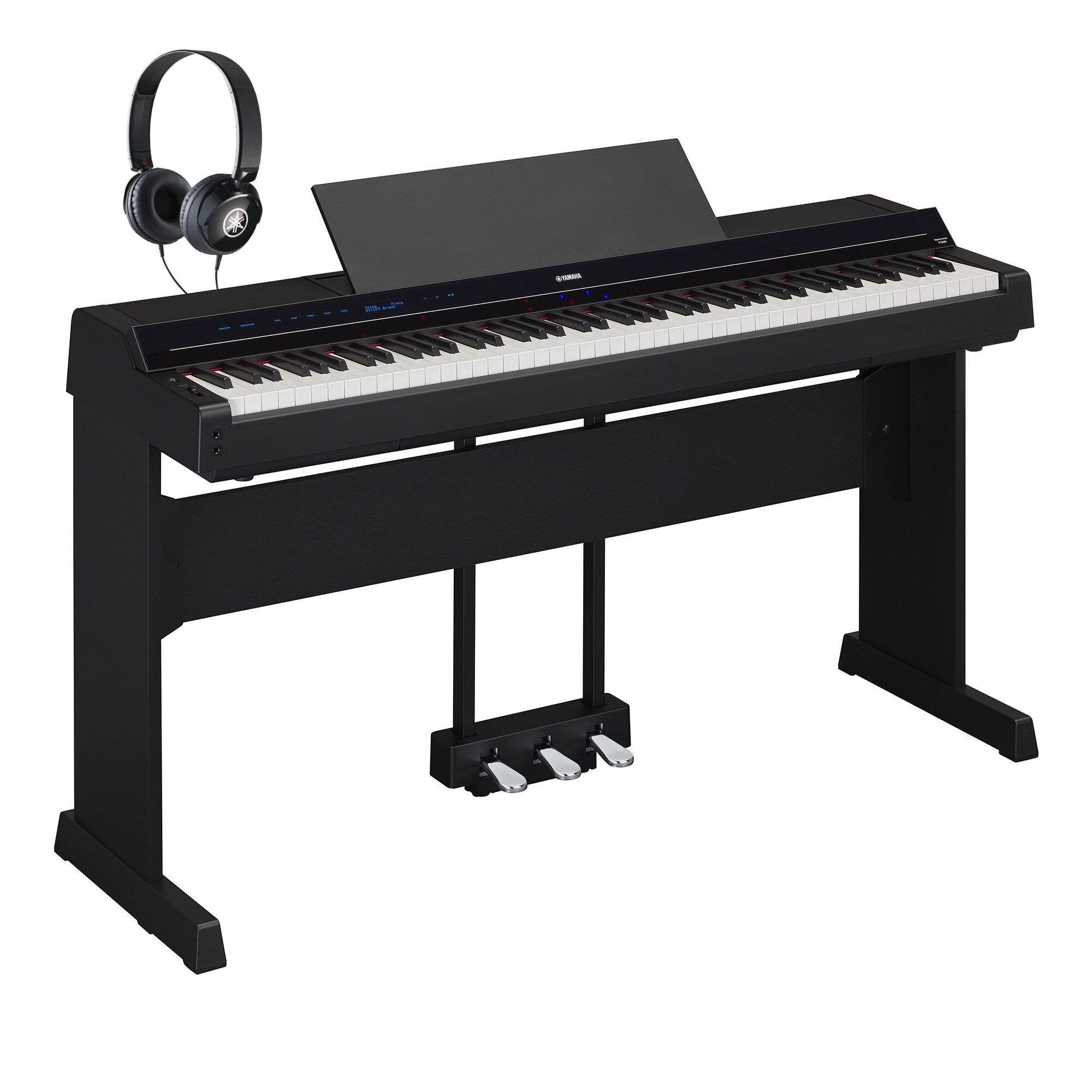 Yamaha P-S500B Portable Smart Piano Black Bundle