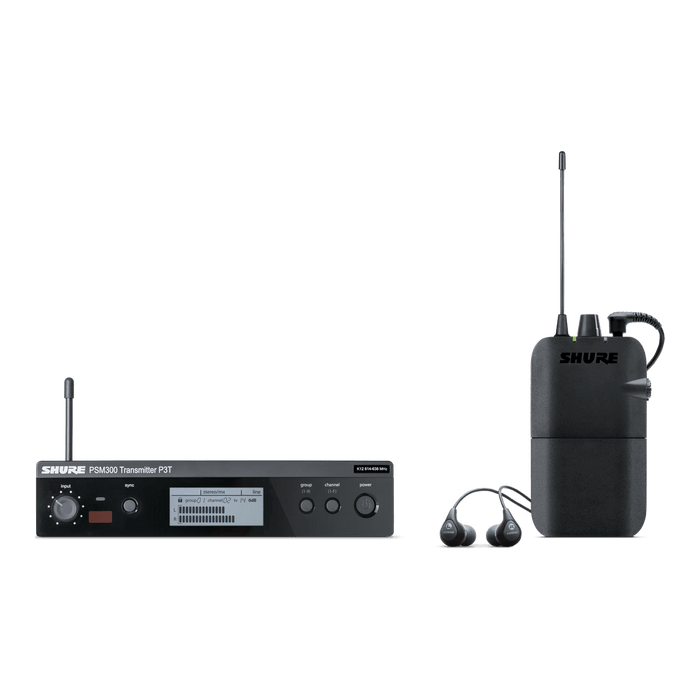 Shure PSM 300 Wireless In-Ear Monitoring System With SE112 - Fair Deal Music