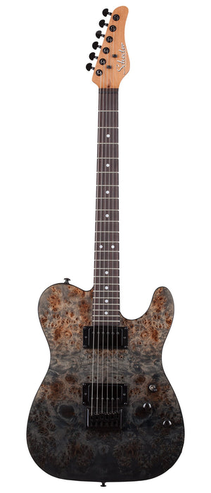 Schecter PT Standard Black Fade Burst Burl - Fair Deal Music