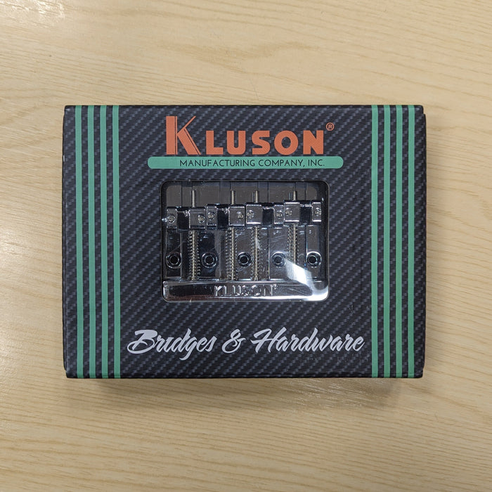 Kluson High Mass 4-String Bass Bridge Zinc, Chrome, (Used) - Fair Deal Music