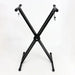Double-braced Keyboard X Stand with Adjustment Lever - Fair Deal Music