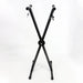 Double-braced Keyboard X Stand with Adjustment Lever - Fair Deal Music
