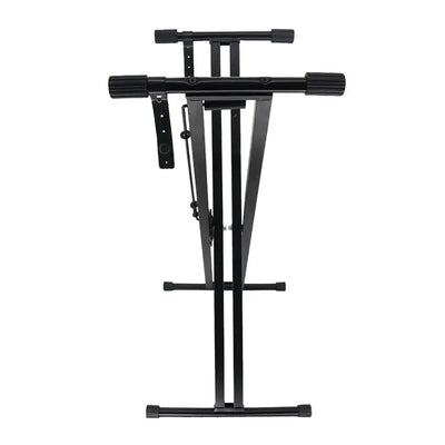 Double-braced Keyboard X Stand with Adjustment Lever - Fair Deal Music