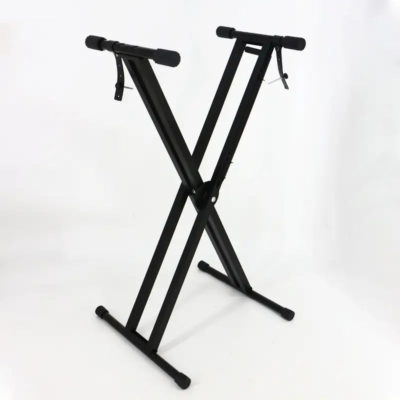 Double-braced Keyboard X Stand with Adjustment Lever - Fair Deal Music