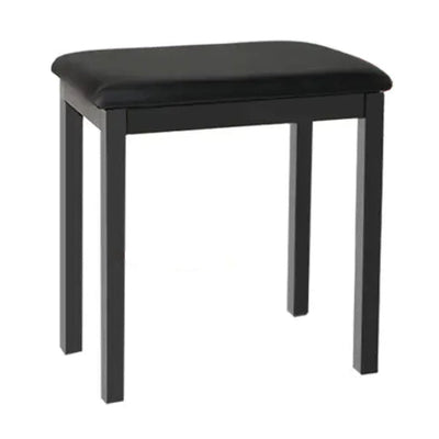 Compact Piano & Keyboard Bench in Black - Fair Deal Music