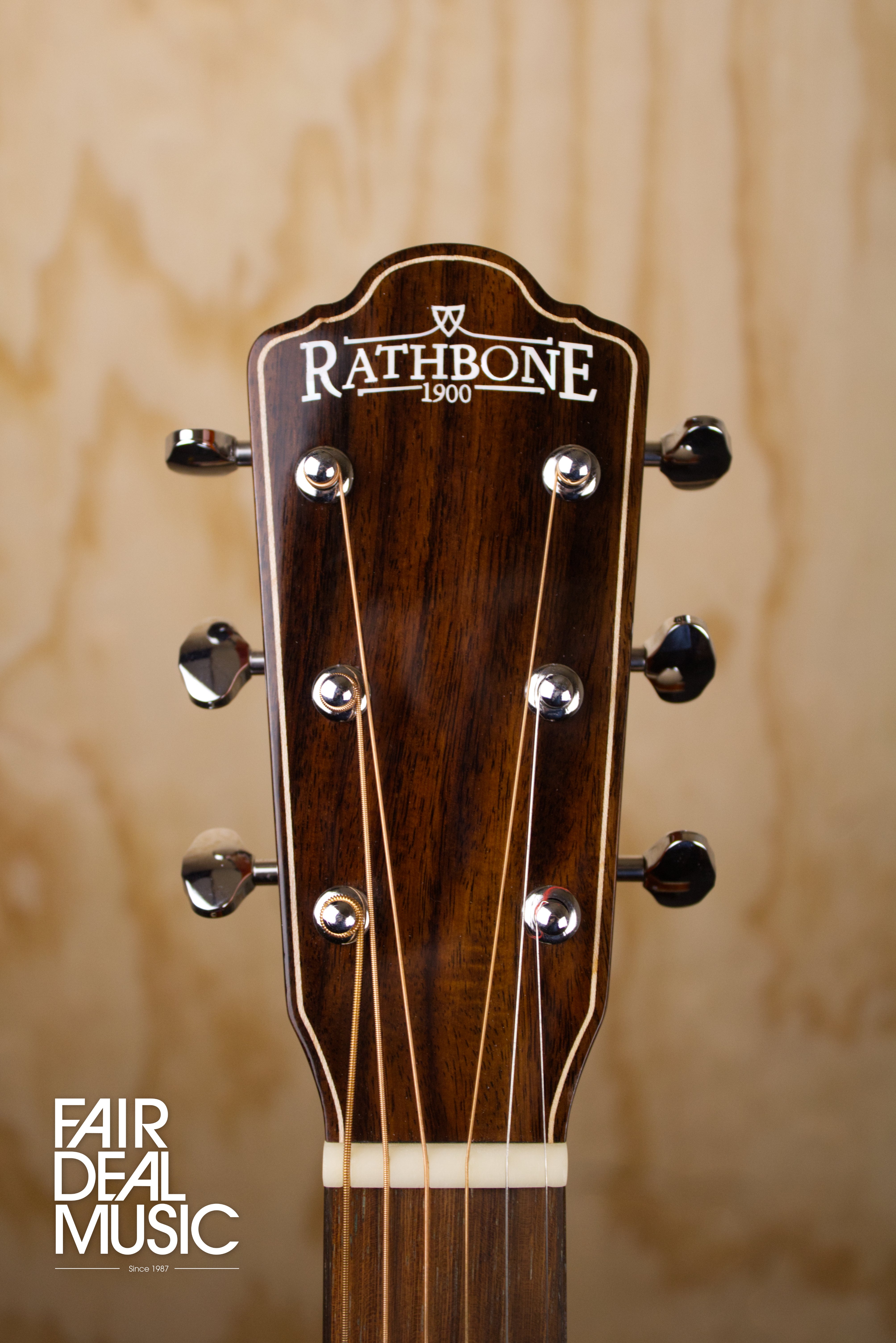 Rathbone R2K Double-Top Orchestra Acoustic Guitar, Koa, Ex Display - Fair Deal Music