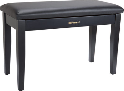 Roland RPB-D100BK Duet Piano Bench in Satin Black - Fair Deal Music