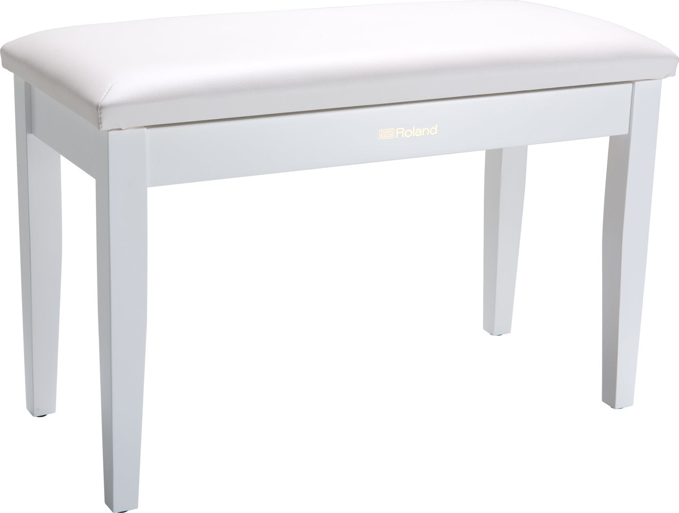 Roland RPB-D100WH Duet Piano Bench in Satin White - Fair Deal Music
