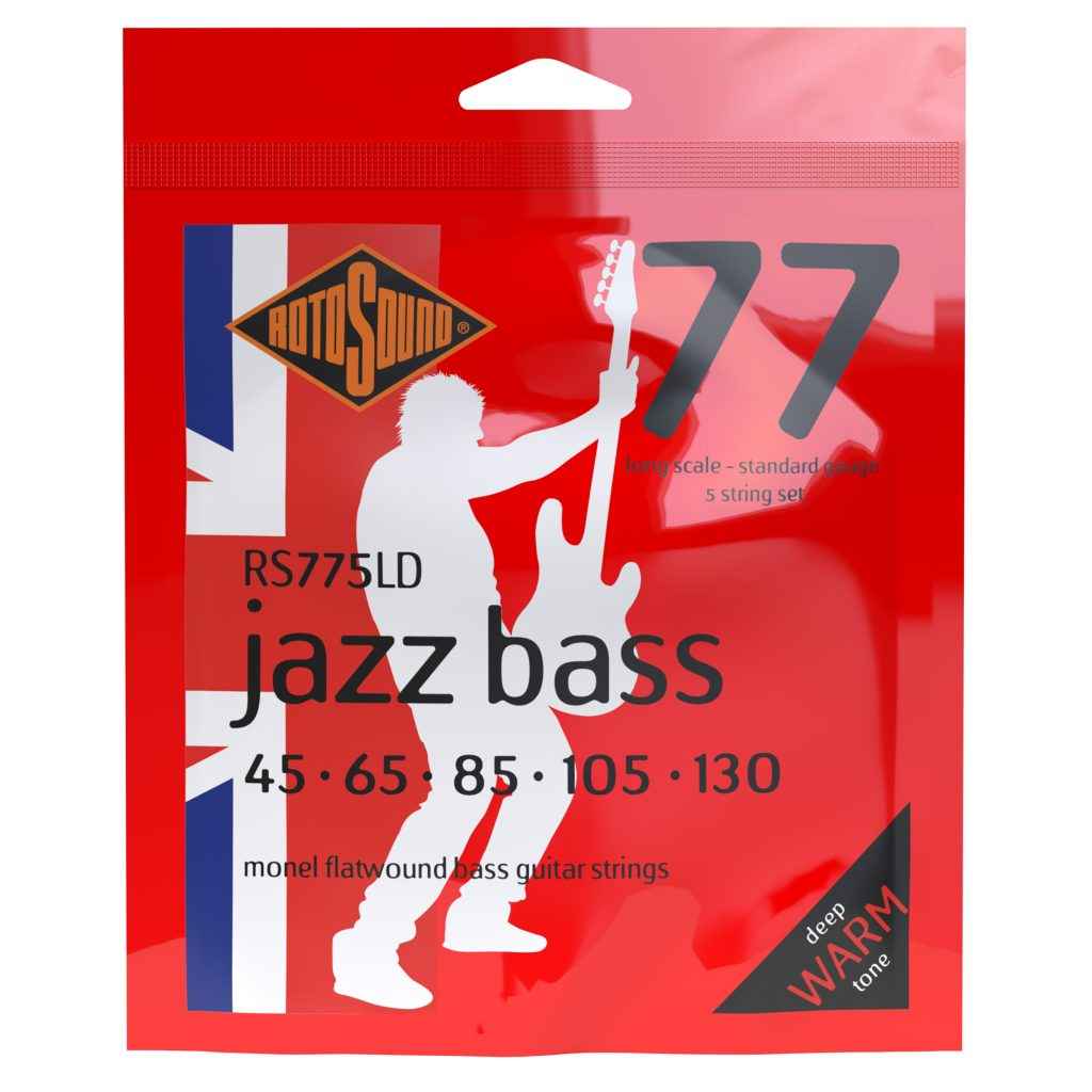 Rotosound RS775LD Jazz Bass 77 5-Strring Standard Strings 45-130 - Fair Deal Music
