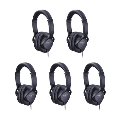 Roland RH-5 Closed-type Headphones (Pack of 5) - Fair Deal Music