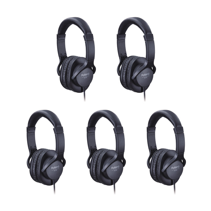 Roland RH-5 Closed-type Headphones (Pack of 5) - Fair Deal Music