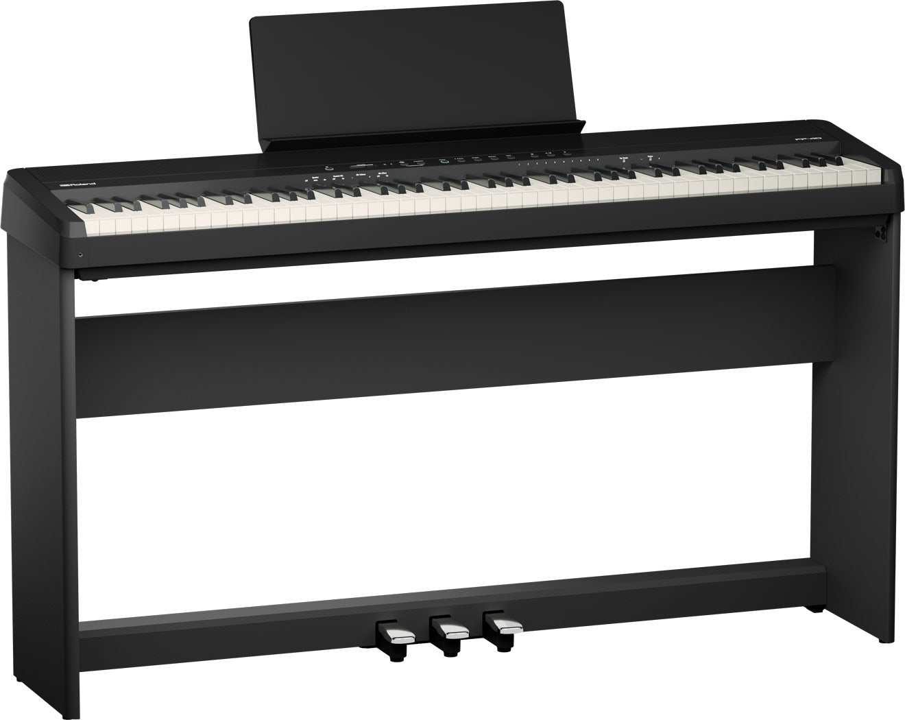 Roland FP-40 Portable Digital Piano Home Bundle - Black