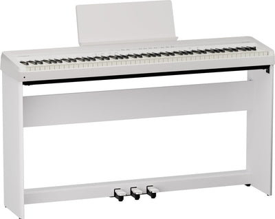 Roland FP-40 Portable Digital Piano Home Bundle - White