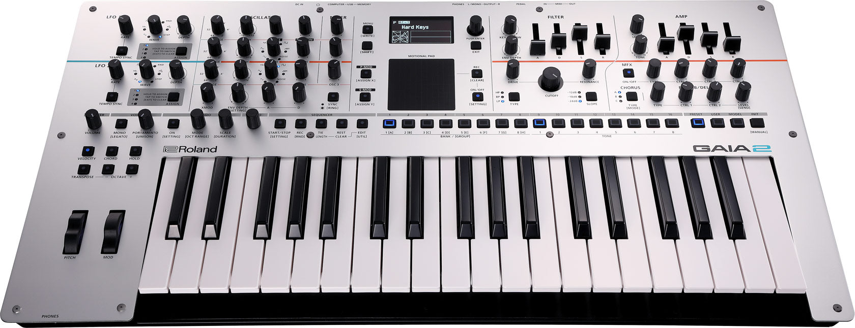 Roland GAIA 2 Synthesizer Keyboard Serial No: Z2Q2251 (Used) - Fair Deal Music