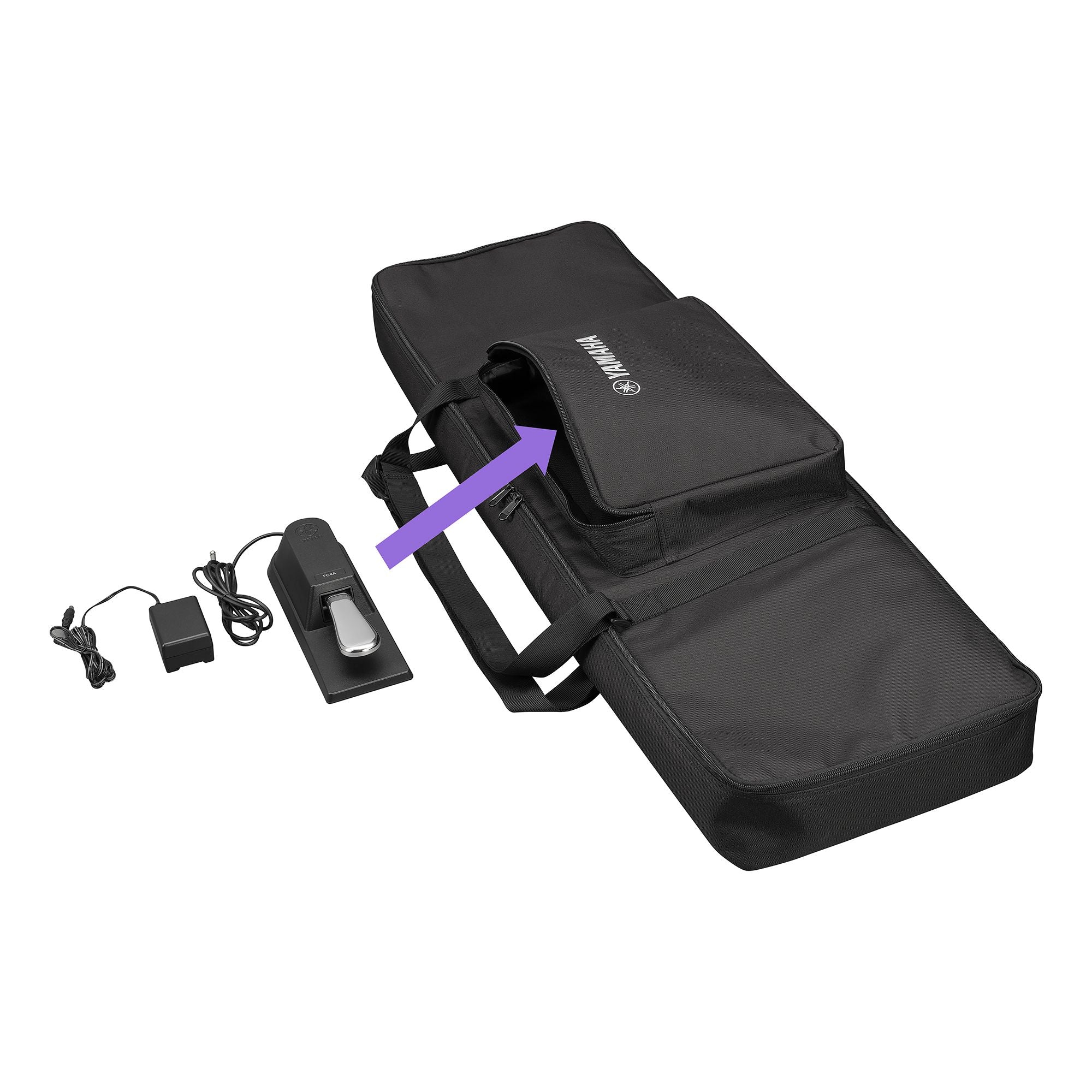 Yamaha SC-KB630 Padded Soft Case for NP-15 Portable Piano - Fair Deal Music