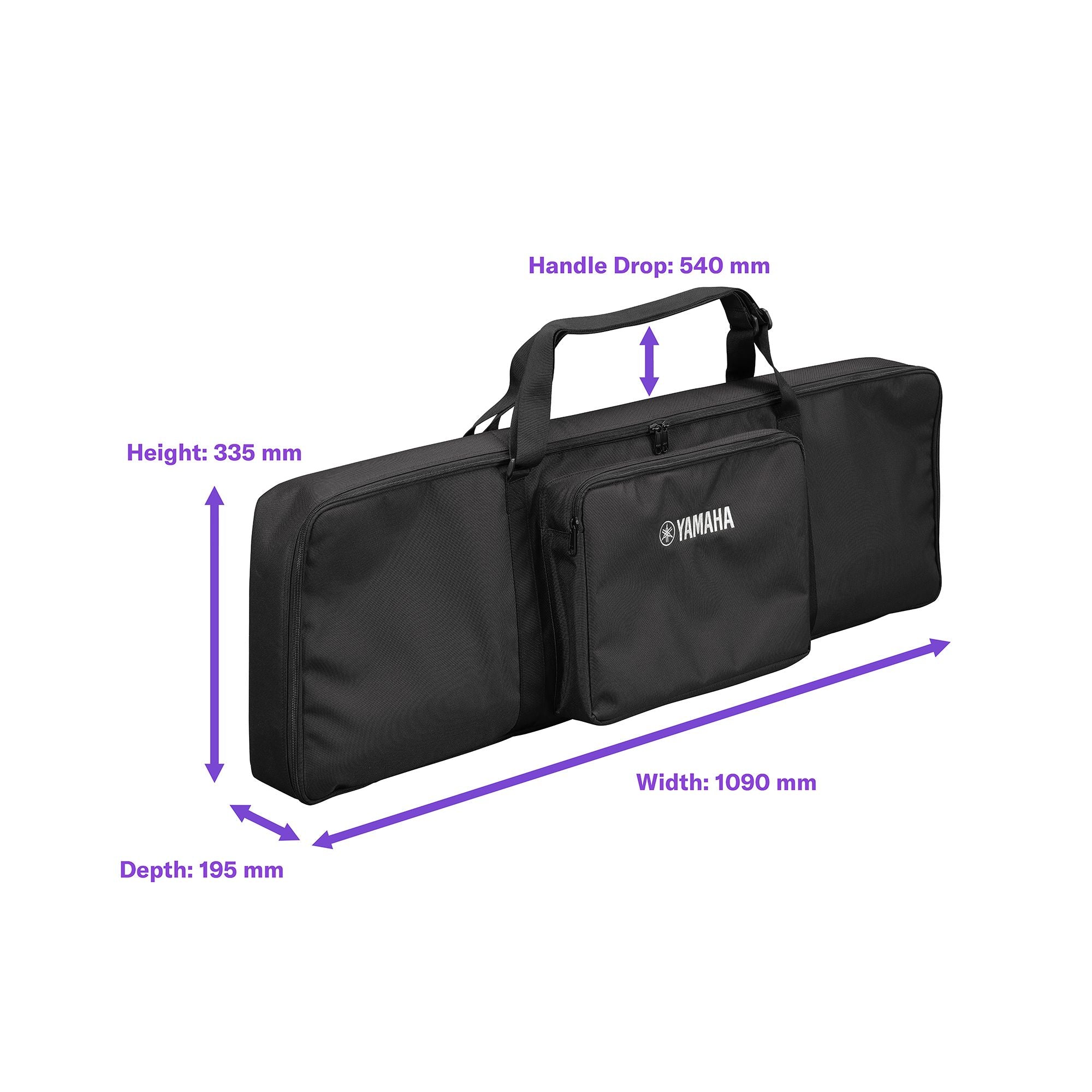 Yamaha SC-KB630 Padded Soft Case for NP-15 Portable Piano - Fair Deal Music