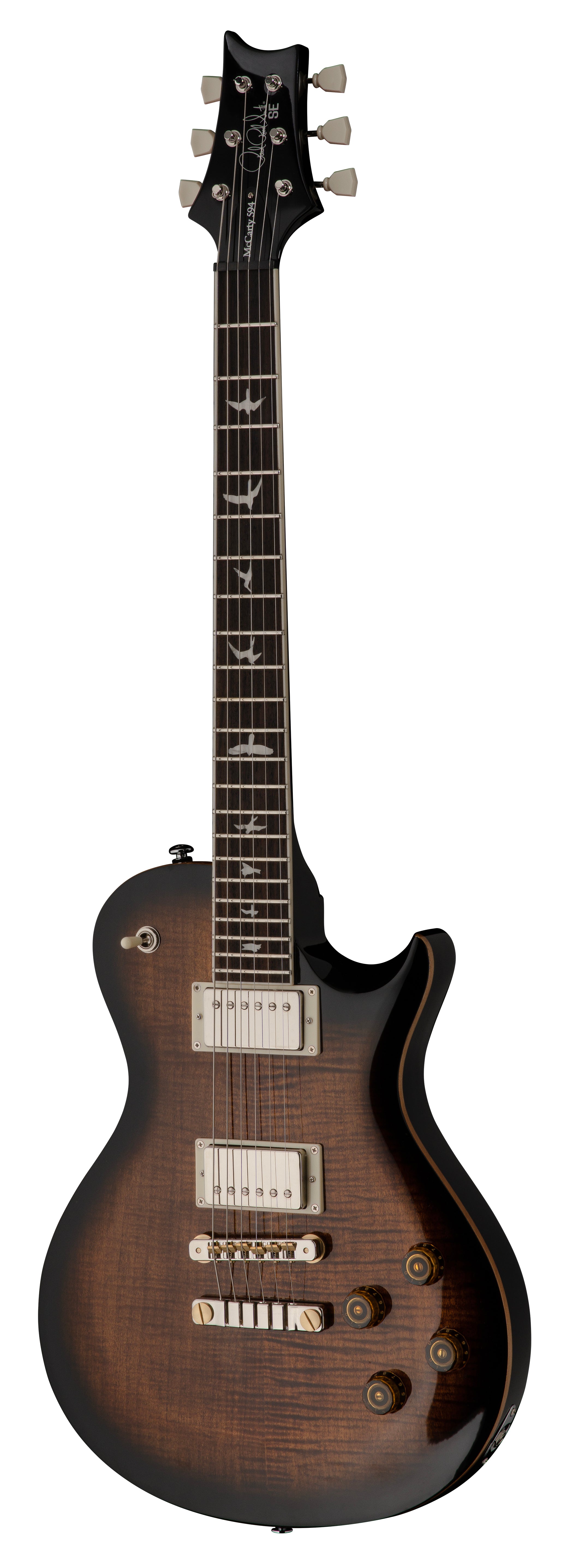 PRS SE McCarty 594 Singlecut Electric Guitar, in Black Gold Burst