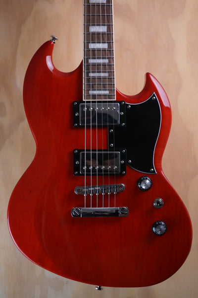 SQOE SESG450 Electric Guitar In Red - Fair Deal Music